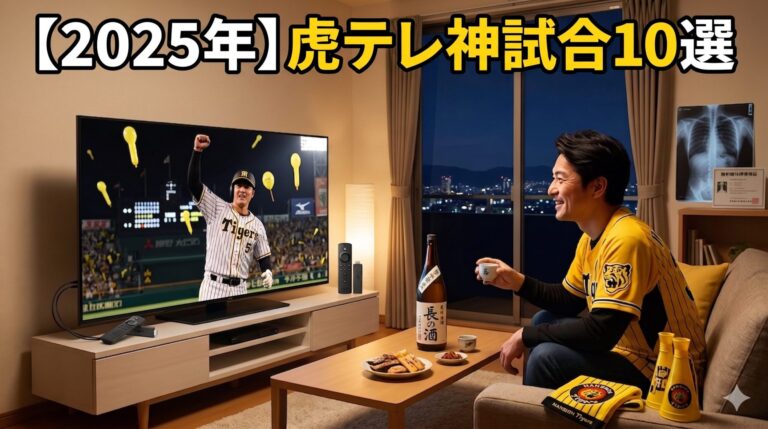 虎テレをテレビで見る